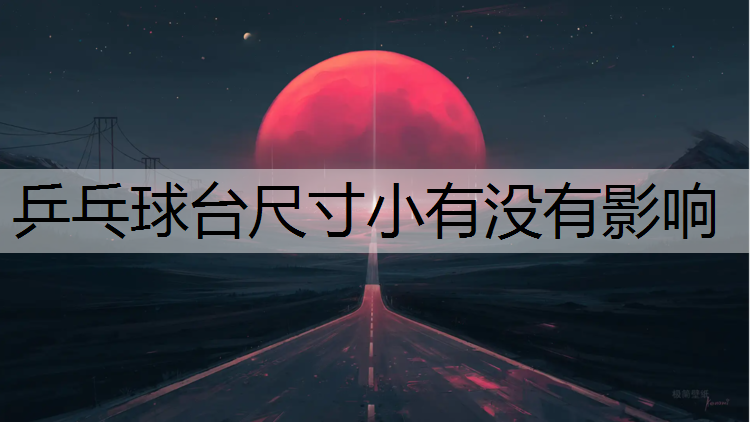 乒乓球台尺寸小有没有影响